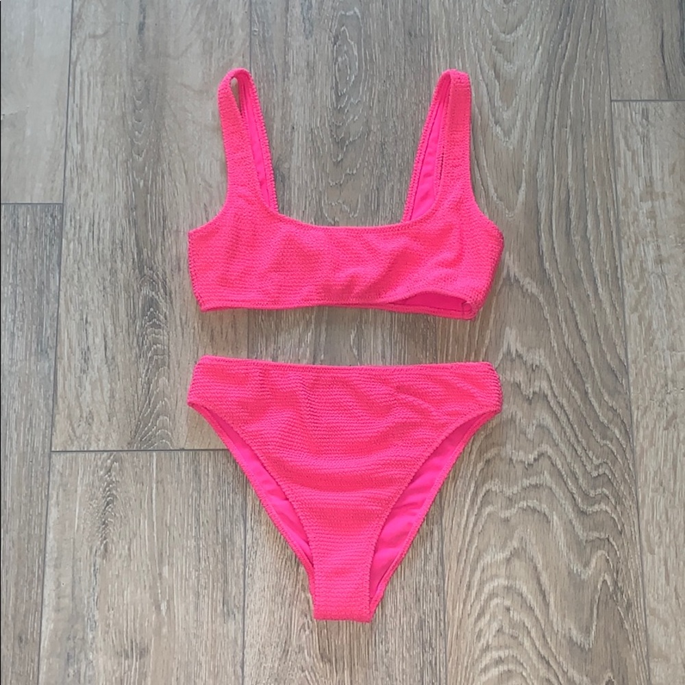 Neon pink Bikini